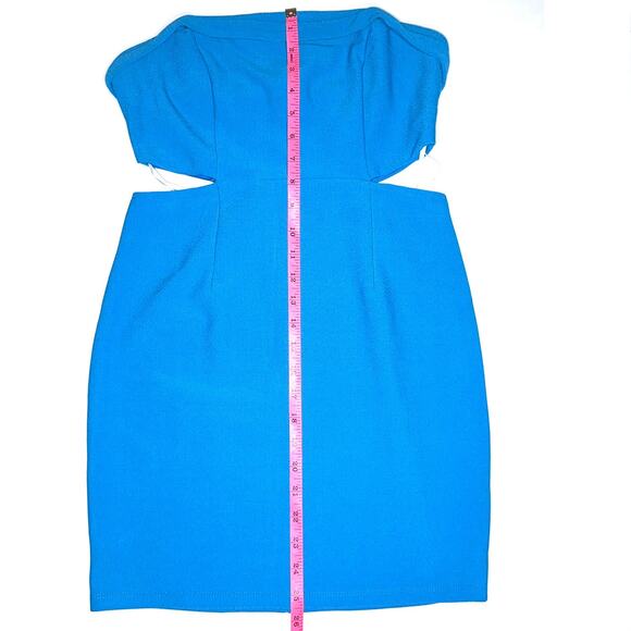 NWT Princess Polly Alaska Strapless Mini Dress in Blue Size 6 - Picture 16 of 16